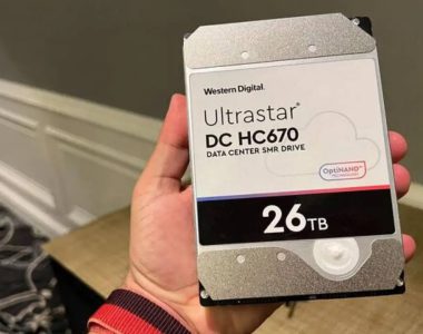 هارد دیسک 22 ، 26 ترابایت وسترن دیجیتال سری Ultrastar