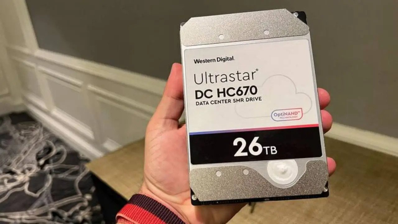 هارد دیسک 22 ، 26 ترابایت وسترن دیجیتال سری Ultrastar